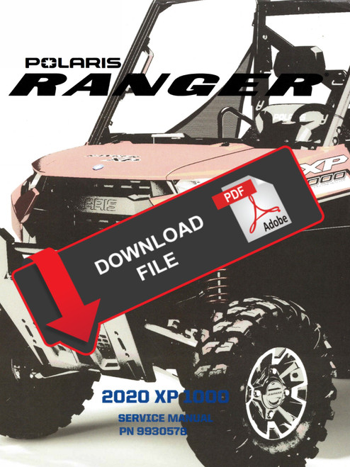 Polaris 2020 Ranger XP 1000 Northstar Crew Ride Command Service Manual