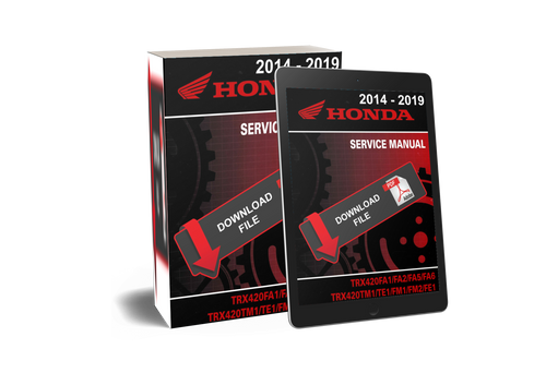 F*i Honda 2015 TRX 420 TM1 FourTrax Rancher Service Manual