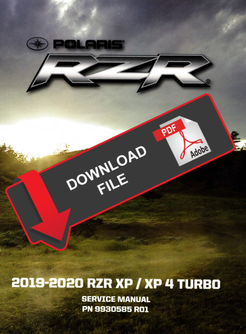 Polaris 2020 RZR XP Turbo Service Manual