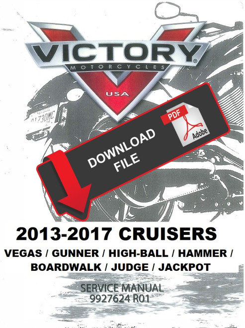 Victory 2014 Vegas Service Manual