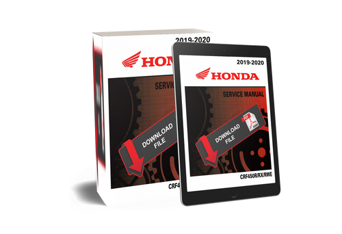 Honda 2019 CRF450RX Service Manual