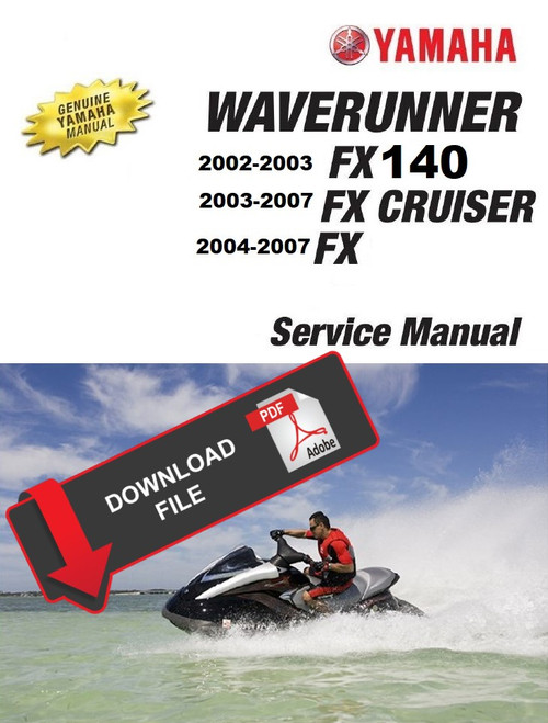 Yamaha 2006 Waverunner FX Cruiser Service Manual