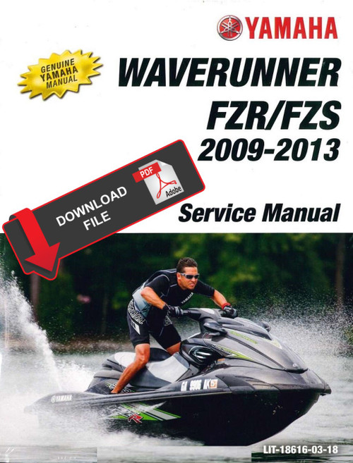 Yamaha 2012 Waverunner GX1800 Service Manual