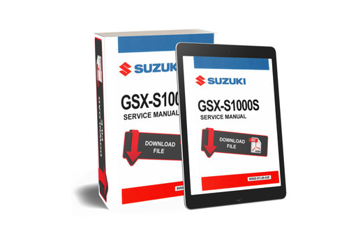 Suzuki 2020 GSX-R 1000 Service Manual