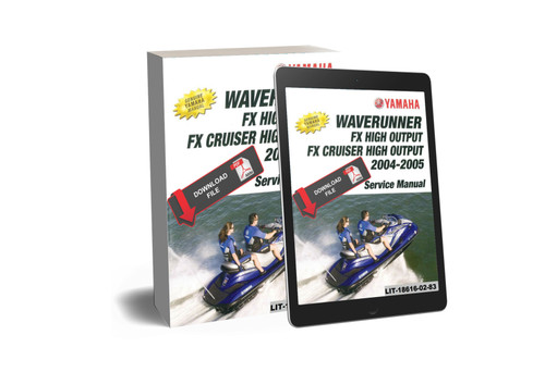 Yamaha 2004 Waverunner FX Cruiser High Output Service Manual