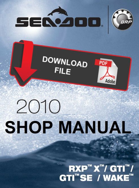 Sea-Doo 2010 GTI SE 130 Jetski Service Manual