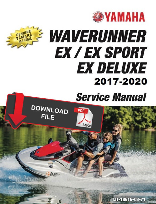 Yamaha 2020 Waverunner EX Service Manual