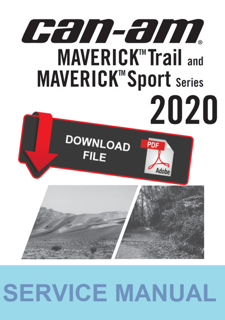 Can-Am 2020 Maverick Trail DPS 800 Service Manual