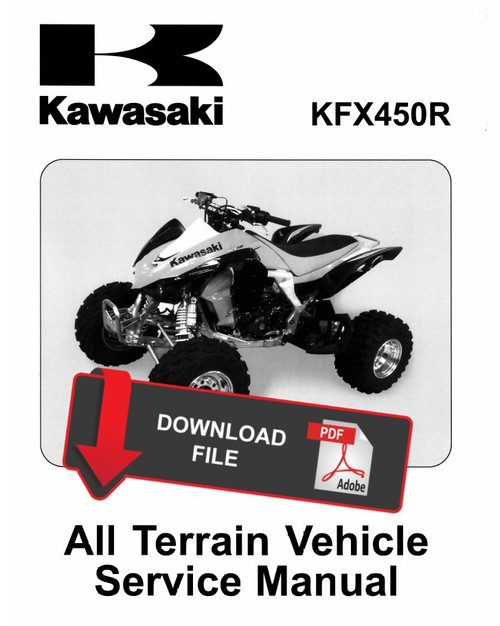 Kawasaki 2008 KFX450R Service Manual