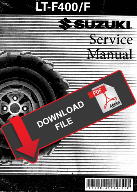 Suzuki 2002 Eiger LT-F400 Service Manual