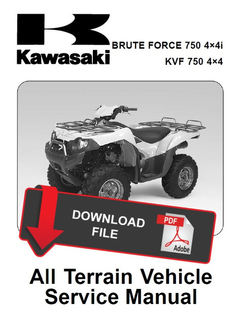 Kawasaki 2005 Brute Force 750 4x4i Service Manual
