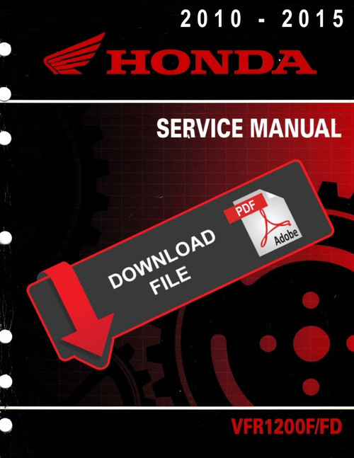 Honda 2015 VFR 1200 Interceptor Service Manual