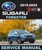 Subaru 2022 Forester Sport Service Manual