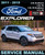 Ford 2012 Explorer Limited Service Manual