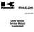 Kawasaki 2000 Mule 2510 Service Manual