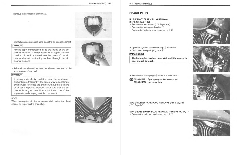 2006 SUZUKI BOULEVARD C50 MANUAL PDF visual data 3