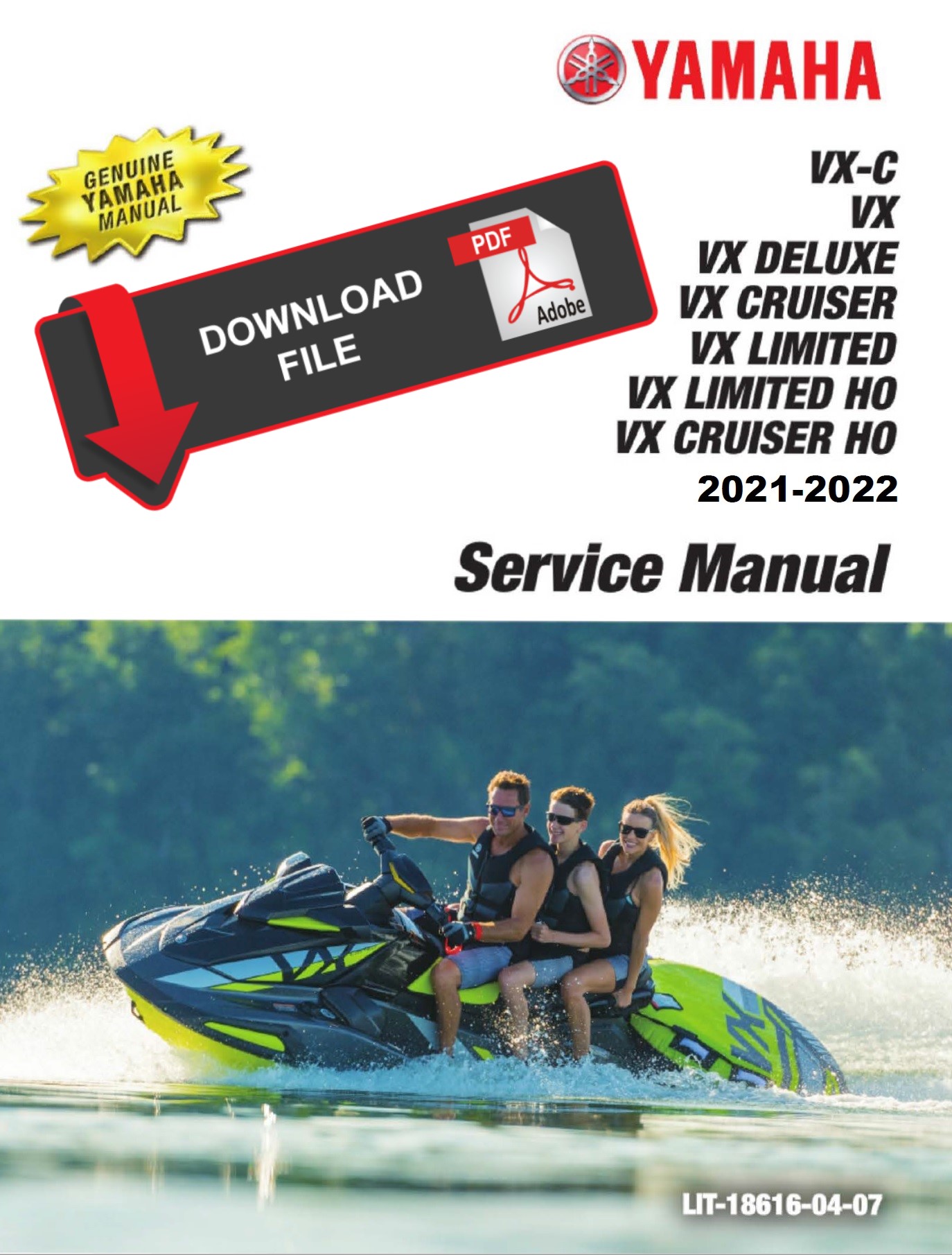 Yamaha 22 Waverunner Vx Limited Ho Service Manual Yamaha 22 Waverunner Vx Limited Ho Service Manual