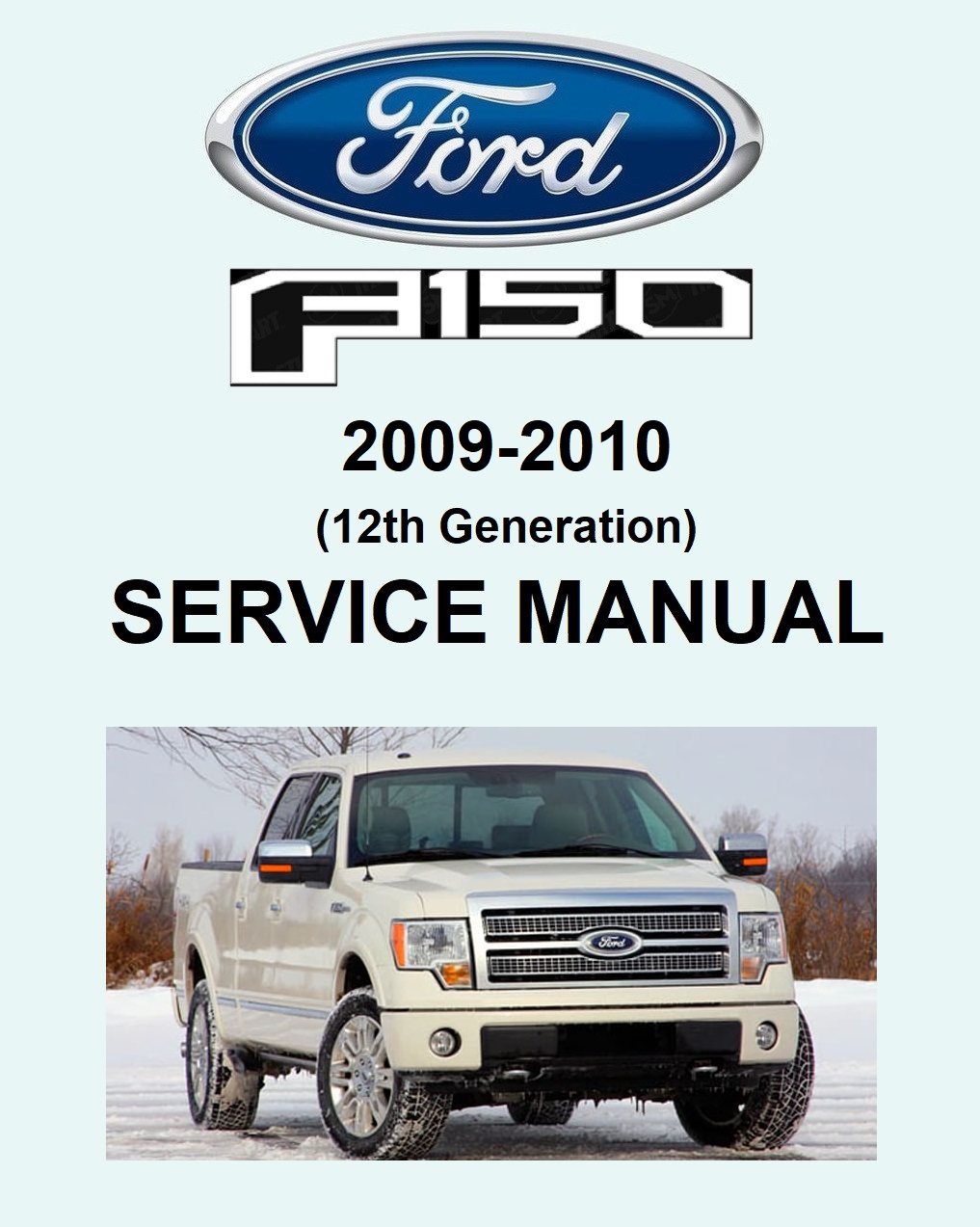 2010 FORD F 150 XLT OWNER S MANUAL visual data 8