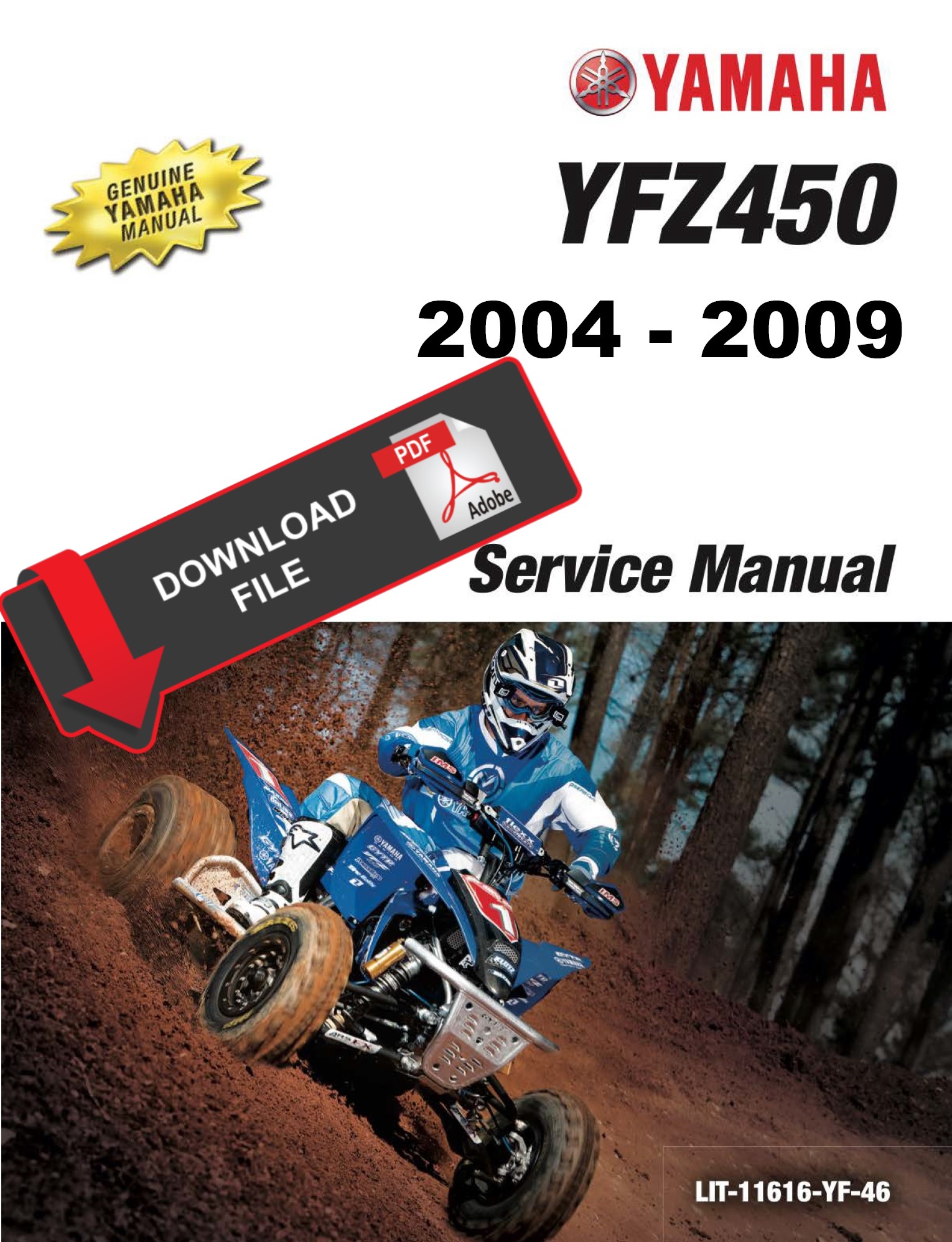 05 YFZ 450 SERVICE MANUAL visual data 8
