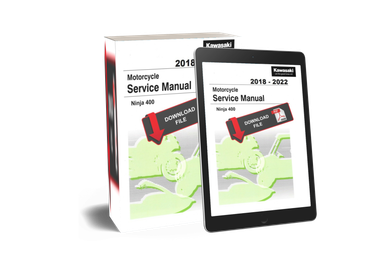Service Manual Kawasaki 2020 EX400 Repair