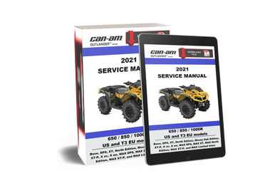 CAN AM OUTLANDER 650 SERVICE MANUAL visual data 8