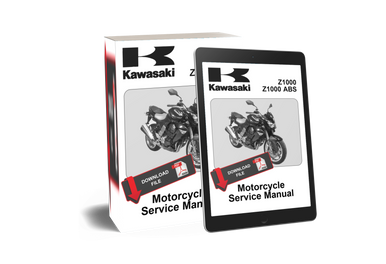 Kawasaki Z1000 サービスマニュアル 2003年式 Service Manual Kawasaki 2009 Z1000 ABS Repair