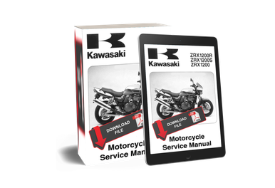 Service Manual Kawasaki 2006 ZRX1200 Repair