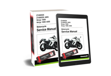 Nnja1000 (Z1000SX) 2011 サービスマニュアル 2011-2013 Kawasaki Z1000SX Z1000 Ninja 1000 SX Service