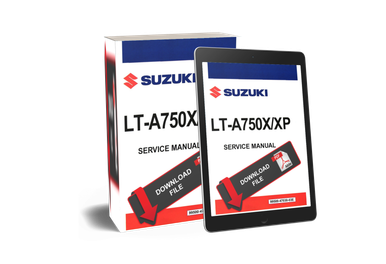 Suzuki 2017 King Quad 750 Special Edition ATV Service Manual