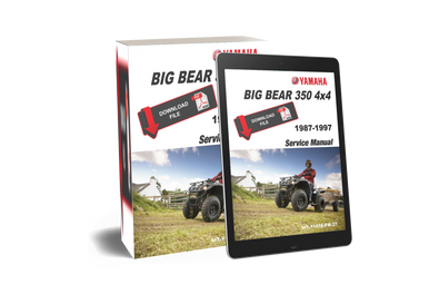 Yamaha 1991 Big Bear 350 4x4 Service Manual