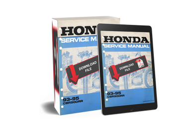 Honda 1994 CBR900RR Service Manual