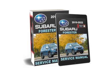 2019 SUBARU FORESTER SERVICE MANUAL PDF visual data 4