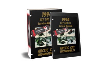 Arctic Cat 1994 EXT 580 EFI Mountain Cat Snowmobile Service Manual