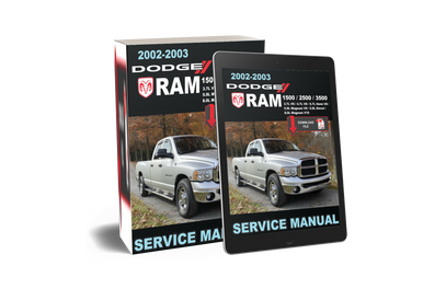 2003 DODGE RAM SERVICE MANUAL PDF visual data 2