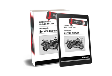 Service Manual Kawasaki 2016 Ninja ZZR1400 ABS Repair