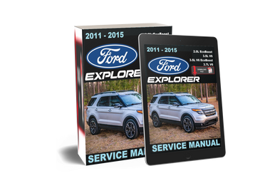 2013 FORD EXPLORER SERVICE MANUAL PDF visual data 4