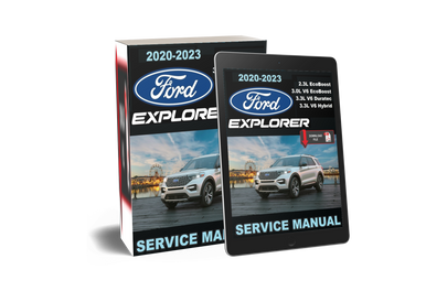 2021 FORD EXPLORER ST MAINTENANCE SCHEDULE PDF visual data 8