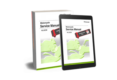 Service Manual Kawasaki 2020 KLX230 Repair