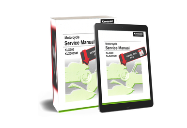 Service Manual Kawasaki 2023 KLX300 Repair