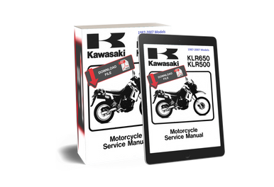 Service Manual Kawasaki 1993 KLR650 Repair