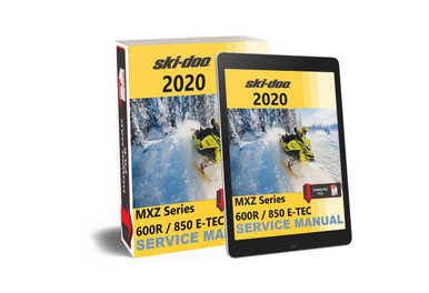 Ski-Doo 2020 MXZ X 600R E-TEC Service Manual