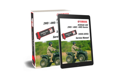 【にと】 Yamaha 2002 Kodiak 400 2WD Service Manual