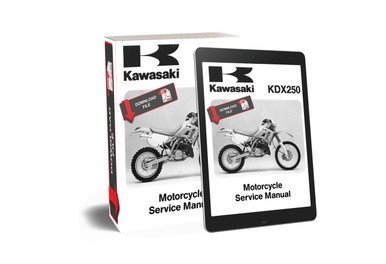 Kawasaki KDX250SR サービスマニュアル 使用説明書 Kawasaki Kdx250sr Owner Manual | PDF
