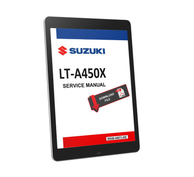 Suzuki 2008 King Quad 450 ATV Service Manual