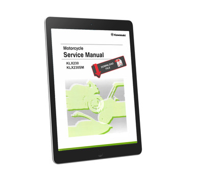 Service Manual Kawasaki 2023 KLX230 SM Repair