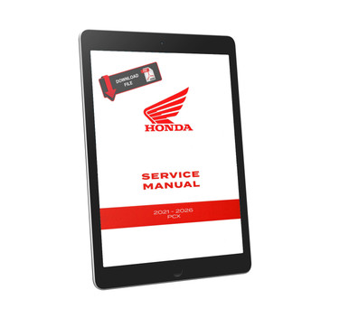 Service Manual Honda 2025 PCX 160 Repair