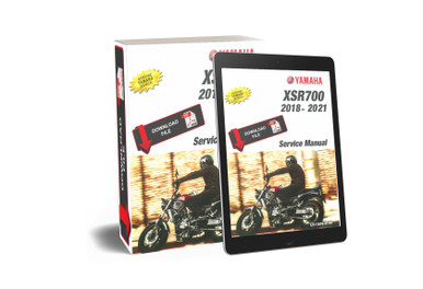 YAMAHA XSR900（2018〜）サービスマニュアル Yamaha XSR900 XSR 900 Workshop Service Repair Manual 2022