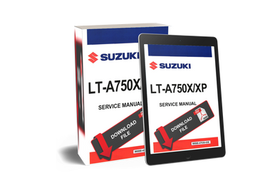 Suzuki 2016 King Quad 750 ATV Service Manual