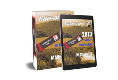 カン Can-Am 2013 Maverick 1000R Service Manual