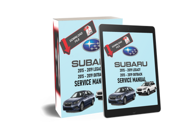 2016 SUBARU LEGACY SERVICE SCHEDULE visual data 3
